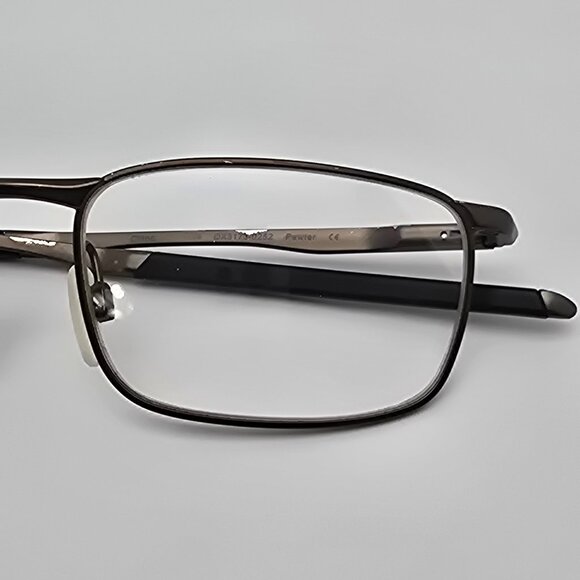 Oakley OX3173-0252 Barrelhouse Pewter Eyeglasses Frame w Flexhinge and Case 52mm - Picture 12 of 15